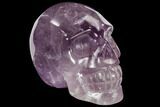 Carved Amethyst Crystal Skull #111718-2
